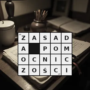 Rozwiązanie krzyżówki: zasada wedle której każdy szczebel władzy powinien realizować tylko te zadania które nie mogą być skutecznie zrealizowane przez szczebel niższy lub jednostki działające w ramach społeczeństwa - zasada pomocniczości | hasła, synonimy i podpowiedzi Hasło krzyżówkowe zasada wedle której każdy szczebel władzy powinien realizować tylko te zadania które nie mogą być skutecznie zrealizowane przez szczebel niższy lub jednostki działające w ramach społeczeństwa - zasada pomocniczości – rozwiązanie, synonimy, podpowiedzi i definicje krzyżówkowe